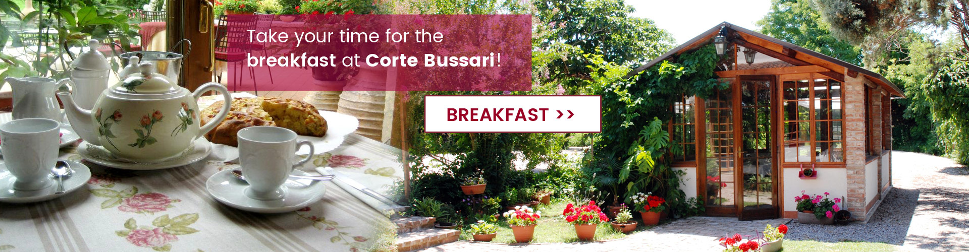 Bed & breakfast Corte Bussari is located in the south of Veneto Region